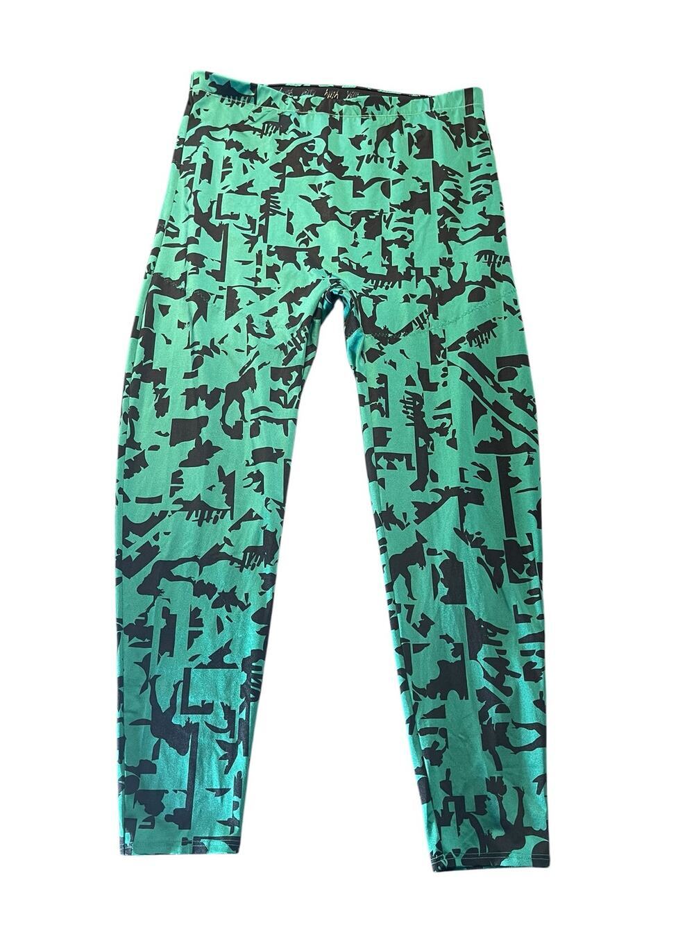 Yitty by Fabletics Headliner High Waisted Leggings Deep Sea Green Size 2X